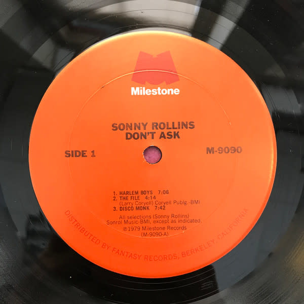 Jazz Sonny Rollins - Don't Ask (VG)