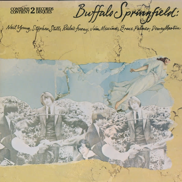 Rock/Pop Buffalo Springfield - S/T Compilation (CA Reissue) (VG++/light cracking on spine)