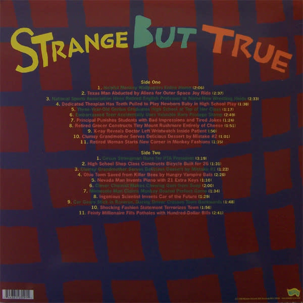 Rock/Pop Jad Fair & Yo La Tengo - Strange But True (VG)