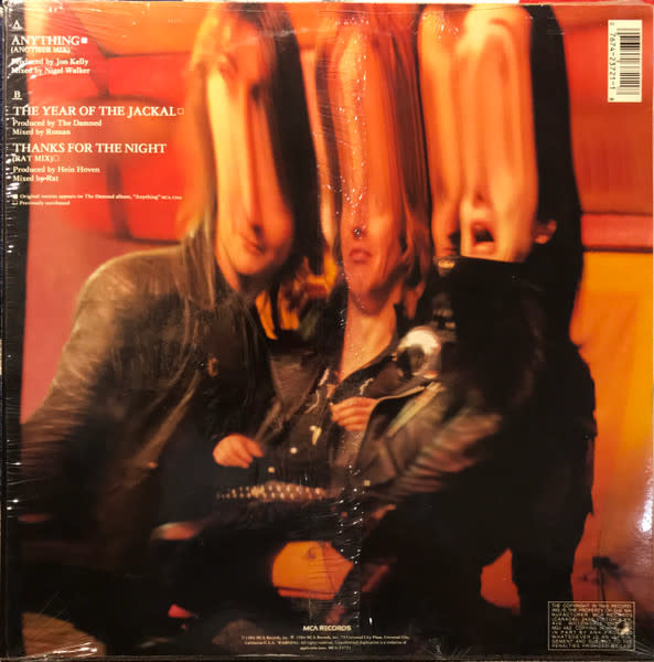 Rock/Pop The Damned - Anything ('86 CA 12") (VG++/hole punch)