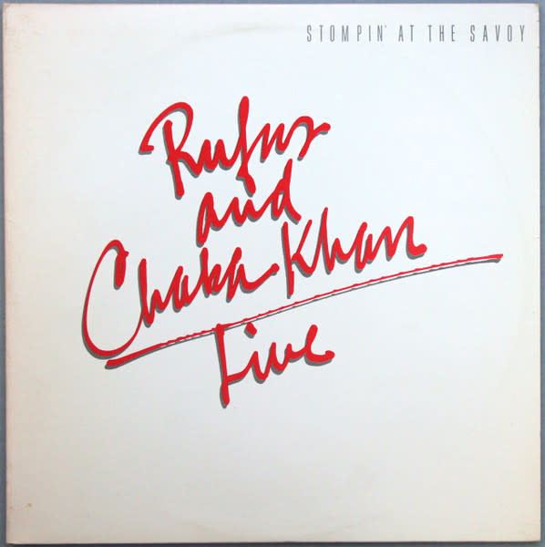 R&B/Soul/Funk Rufus And Chaka Khan – Live - Stompin' At The Savoy (VG++/ small creases, light shelf-wear)