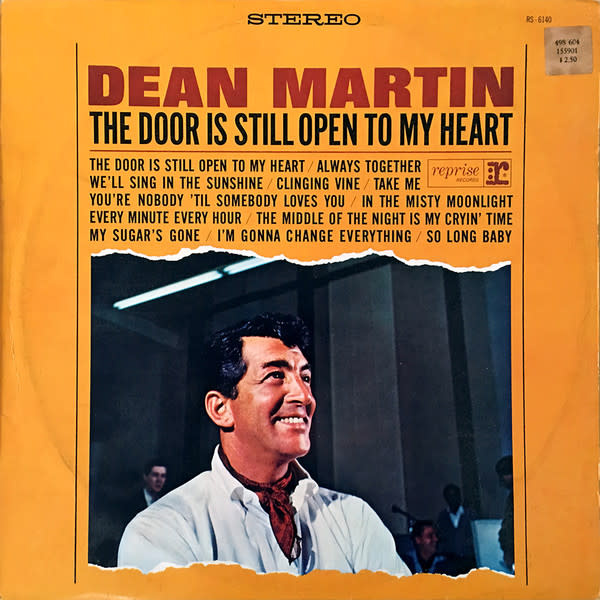 Rock/Pop Dean Martin - The Door Is Still Open To My Heart (Germany) (VG+, brief tick A1/creases)