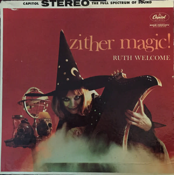 Lounge/Surf Ruth Welcome – Zither Magic (VG+/ light shelf-wear, light crackle in quiet parts)