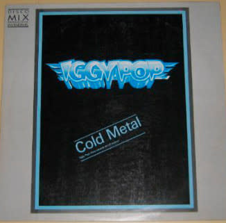 Rock/Pop Iggy Pop - Cold Metal ('88 Brazil Promo 12") (NM/creases, small tear on cover)