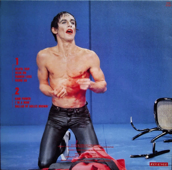 Rock/Pop Iggy And The Stooges - Death Trip (Green Vinyl) ('88 France) (NM)