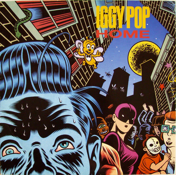 Rock/Pop Iggy Pop - Home ('90 UK 12") (VG+)