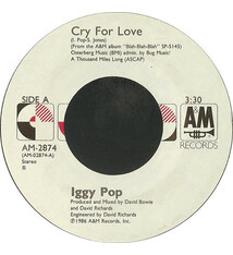 Rock/Pop Iggy Pop - Cry For Love ('86 US 7") (NM)