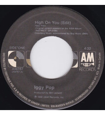 Rock/Pop Iggy Pop - High On You (Edit) / Cold Metal ('88 CA 7") (VG+)
