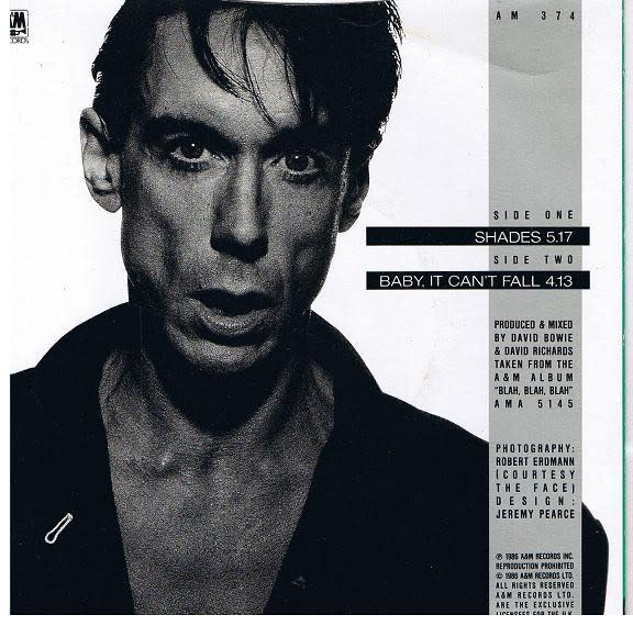 Rock/Pop Iggy Pop - Shades ('86 UK 7") (VG++)