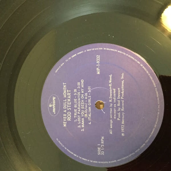 Rock/Pop Rod Stewart - Never A Dull Moment ('81 CA Reissue) (VG++)