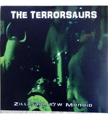 Rock/Pop The Terrorsaurs - Zillasaur b/w Monoid ('15 UK 7" - Olive Green) (VG+)