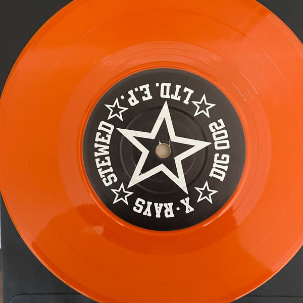 Rock/Pop X-Rays / Stewed - Wizzin' In The GoGo! ('94 UK 7" Promo - Orange) (VG+)