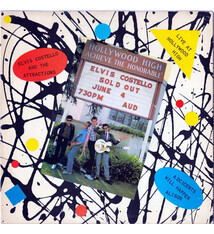 Rock/Pop Elvis Costello And The Attractions - Live At Hollywood High ('78 CA 7") (VG+)