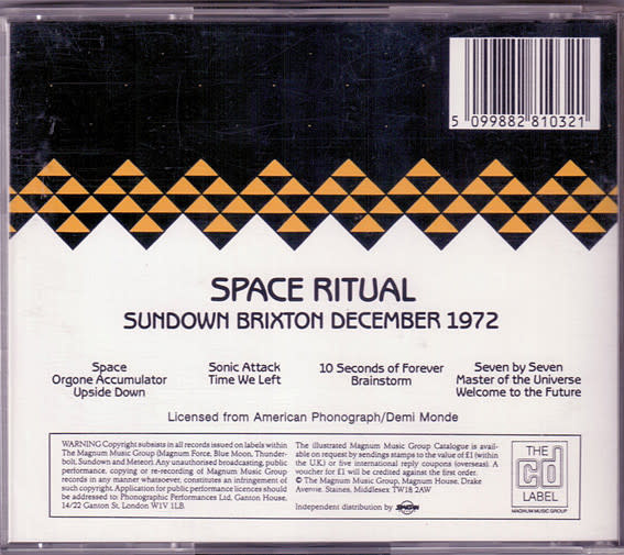 Rock/Pop Hawkwind - Space Ritual Volume 2 (USED CD)