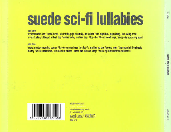 Rock/Pop Suede - Sci-Fi Lullabies (2CD) (USED CD)