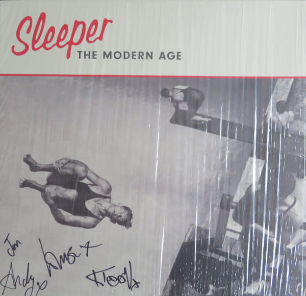 Rock/Pop Sleeper - The Modern Age (2019 Cream Vinyl - AUTOGRAPHED) (STILL SEALED/light crease)