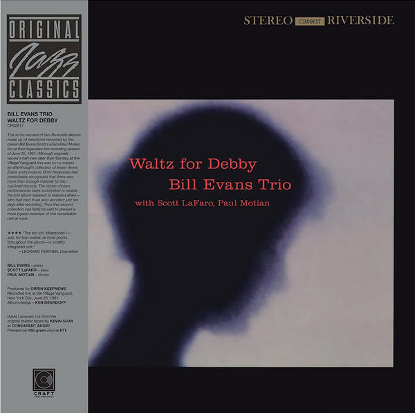 Jazz Bill Evans Trio - Waltz For Debby (Original Jazz Classics)