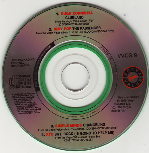 Rock/Pop V/A - Virgin Value 9 (3" CD) (USED CD - STILL SEALED)
