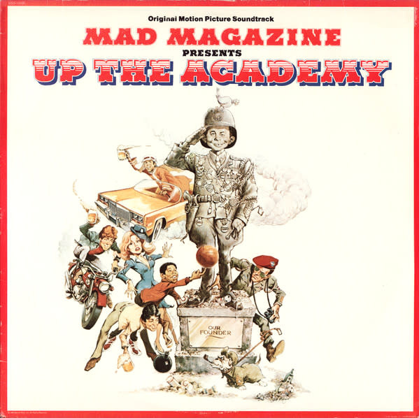 Soundtracks V/A - Mad Magazine Presents 'Up The Academy' (Soundtrack) (VG+/ 2 in. bottom seam split, 1 in. spine near-split, shelf-wear, creases)