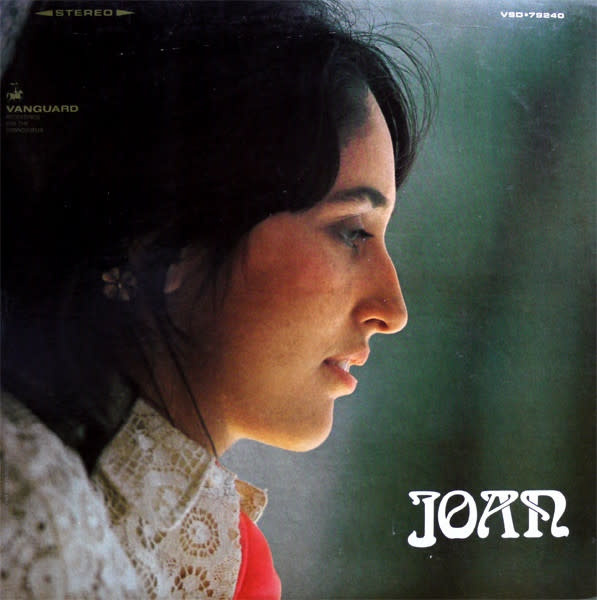 Folk/Country Joan Baez ‎– Joan (VG+/ light shelf-wear)