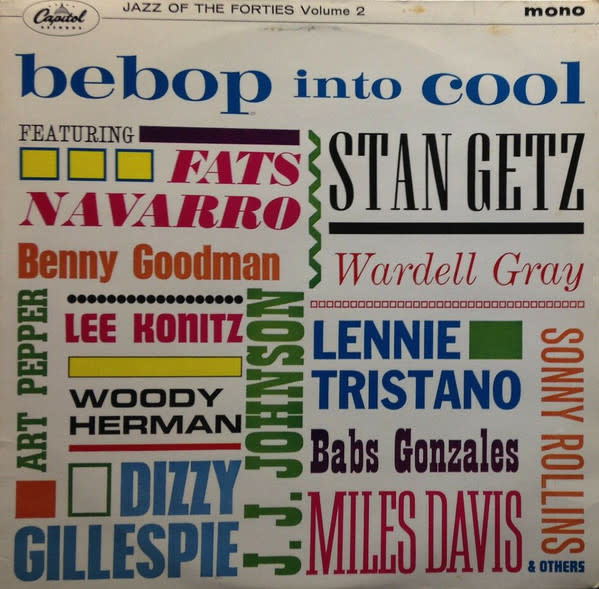 Jazz V/A - Jazz Of The Forties (Volume 2): Bebop Into Cool ('64 UK) (VG+/ creases, bit of pen on cover)