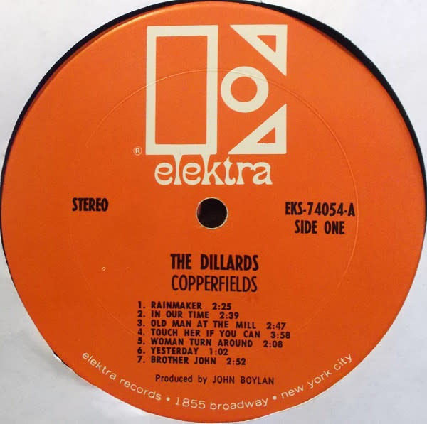 Folk/Country The Dillards - Copperfields (VG/ creases)