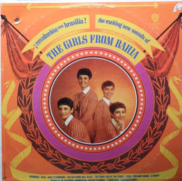 World The Girls From Bahia - ¡Revolución Con Brasilia! ('67 CA Stereo) (VG+/ hole punch, ring-wear, few creases)