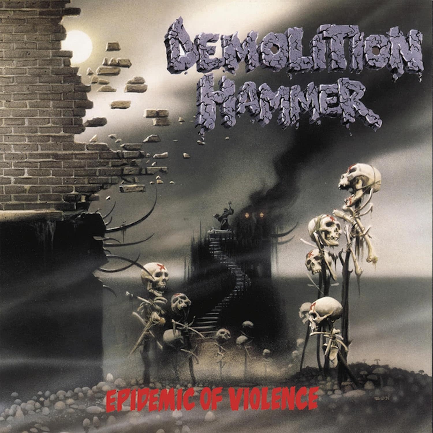 Metal Demolition Hammer - Epidemic of Violence (Transparent Sun Yellow Vinyl)