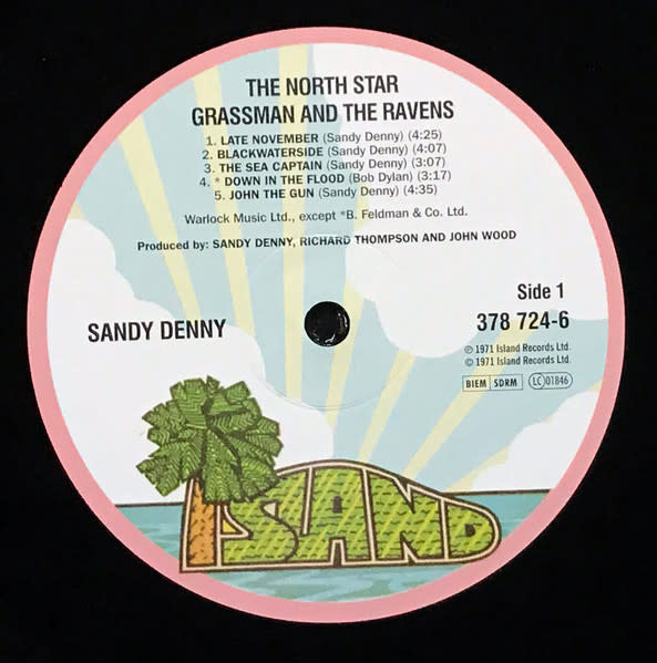 Folk/Country Sandy Denny - The North Star Grassman And The Ravens (2014 180g Gatefold Reissue) (VG++)