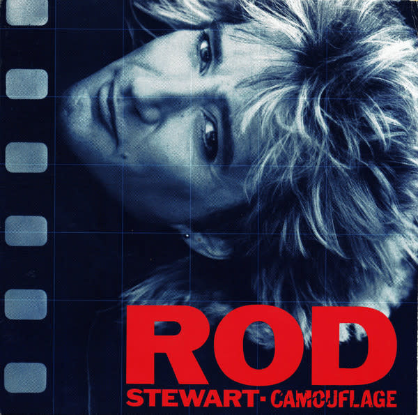 Rock/Pop Rod Stewart – Camouflage (VG+/ small creases)