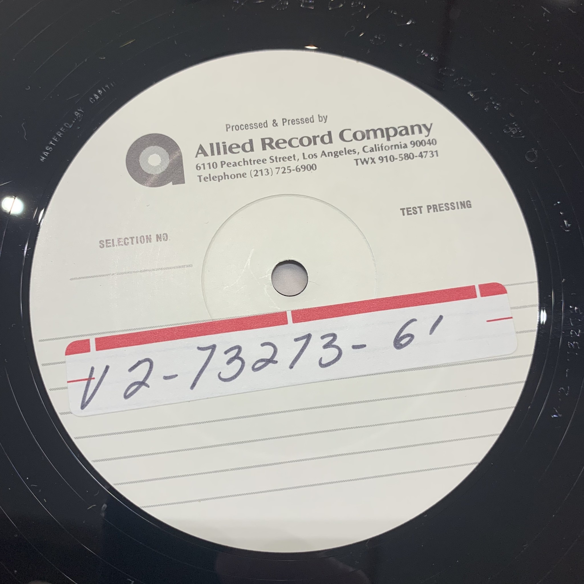 Rock/Pop Wire - Ahead ('87 US Test Pressing) (NM)