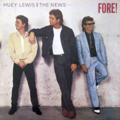 Rock/Pop Huey Lewis And The News - Fore! (VG++/ small creases, splits on inner sleeve)