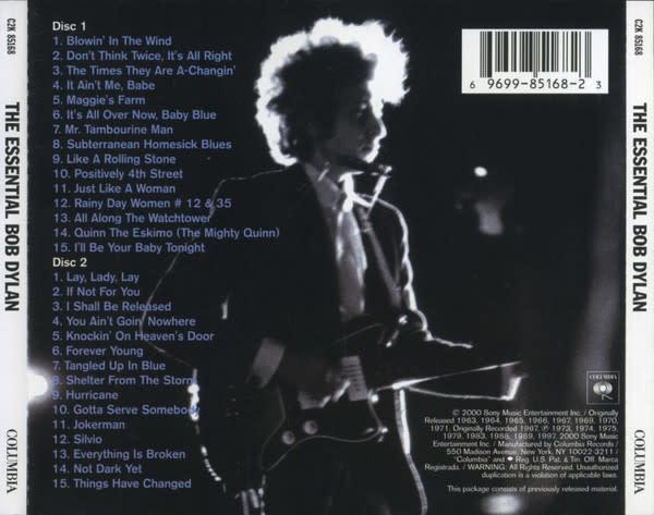 Rock/Pop Bob Dylan - The Essential Bob Dylan (USED CD)