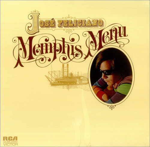 Folk/Country José Feliciano – Memphis Menu (VG+/ some small creases, light shelf wear)
