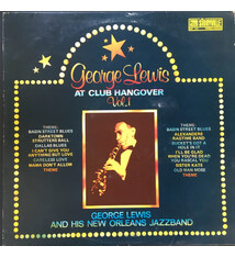Jazz George Lewis And His New Orleans Jazz Band ‎– George Lewis At Club Hangover Vol. 1 (VG+/ small creases, shelf/edge wear)