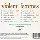 Rock/Pop Violent Femmes - S/T (USED CD - scuff)