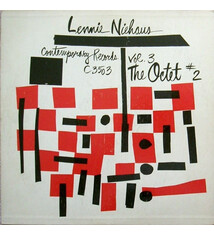 Jazz Lennie Niehaus - Vol. 3: The Octet #2 ('55 US Mono) (VG, brief tick on A1/ promo stamps on cover + labels, shelf-wear, pen + small stain on back cover)