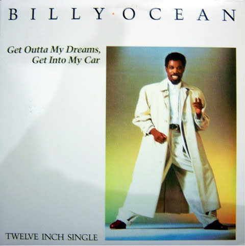 R&B/Soul/Funk Billy Ocean – Get Outta My Dreams, Get Into My Car (12'' Single) (VG++)
