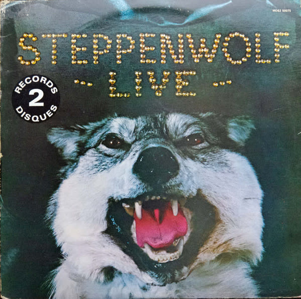 Rock/Pop Steppenwolf ‎– Live (NM/ small creases, avg. shelf/ring wear)