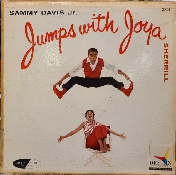 Jazz Sammy Davis Jr., Joya Sherrill – Sammy Jumps With Joya (VG/ corner creases, avg. shelf wear)