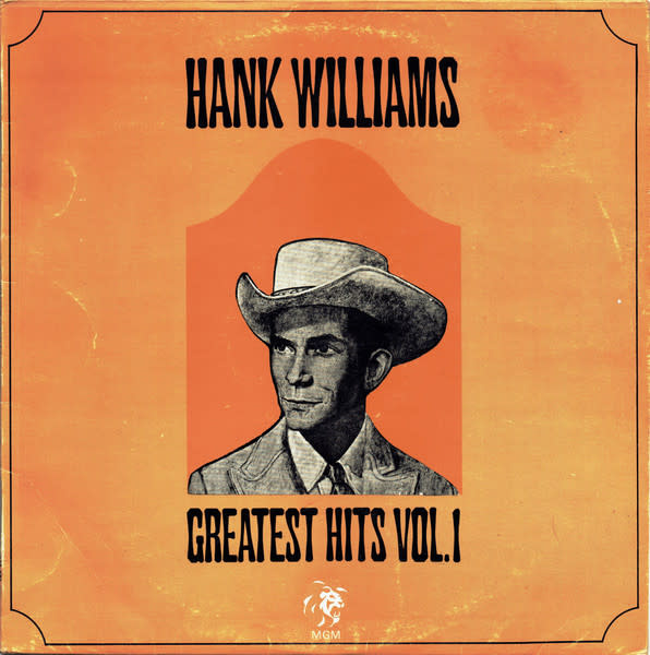 Folk/Country Hank Williams ‎– Greatest Hits Vol.1 (UK Comp) (VG++/ creases, light ring wear)