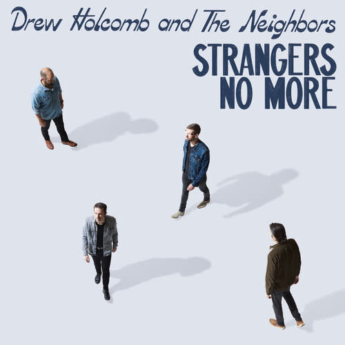 Rock/Pop Drew Holcomb And The Neighbors - Strangers No More (Pink & Sky Blue Swirl) (VG++)