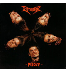 Metal Dismember - Pieces (Red/Black Split Vinyl) (NM/ crease)