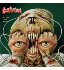 Metal Destruction - Release From Agony (White/Green Bi-Colour) (NM)