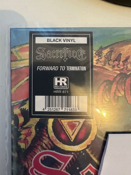 Metal Sacrifice - Forward To Termination (Reissue) (NM)
