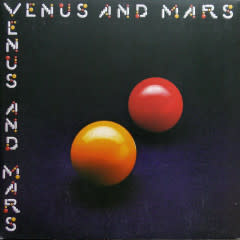 Rock/Pop Wings (Paul McCartney) - Venus And Mars (VG+/ creases, heavy shelf/spine wear, split on inner sleeve)