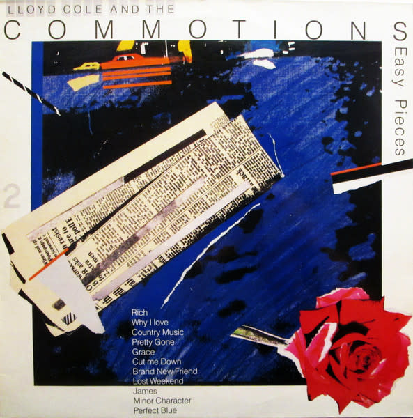 Rock/Pop Lloyd Cole And The Commotions - Easy Pieces (UK Press) (VG+/ light mark from sticker removal on cover)