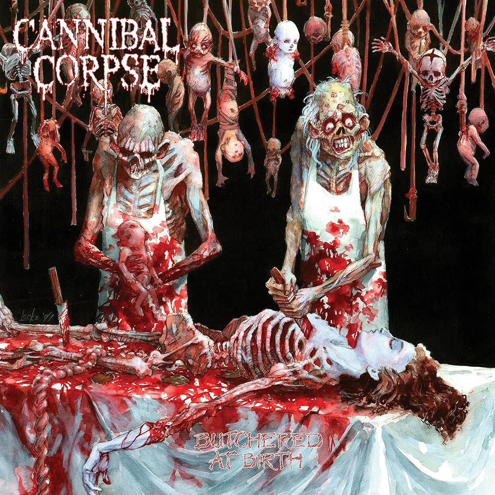 Metal Cannibal Corpse - Butchered At Birth (Sangria Vinyl)
