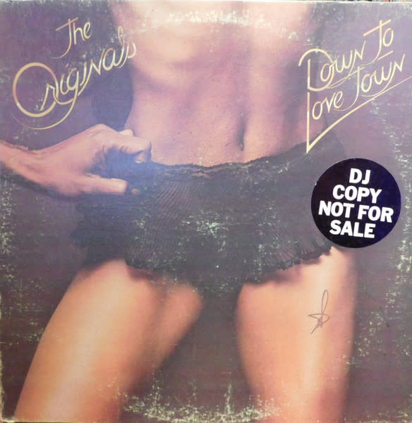 R&B/Soul/Funk The Originals - Down To Love Town ('77 CA DJ Copy Promo) (NM/ light ring-wear, tiny tear on cover)