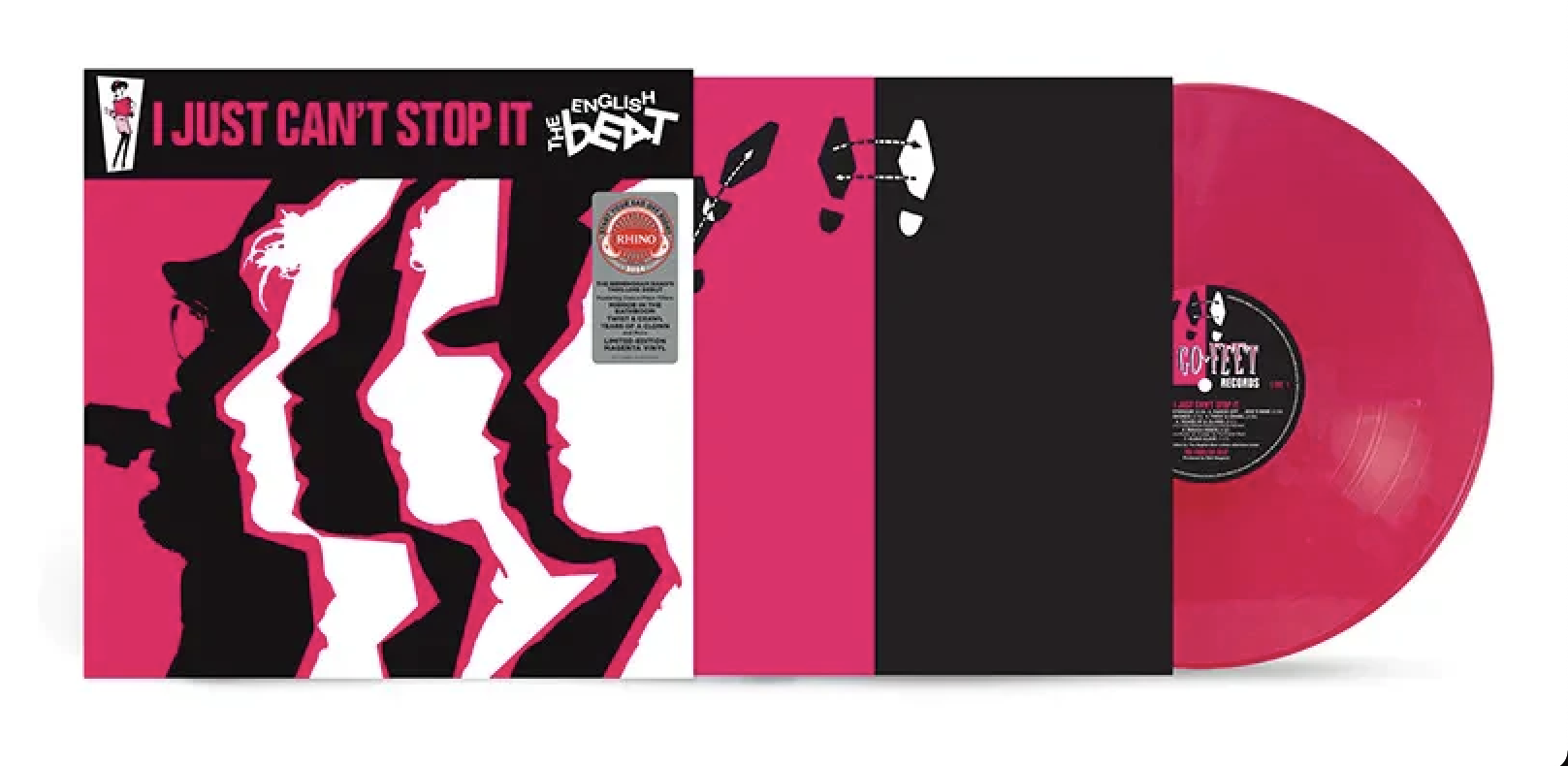 Rock/Pop The English Beat - I Just Can't Stop It (Magenta Vinyl)